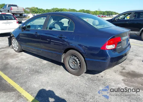 2010 Honda Civic Lx из США, поврежденный, VIN 2HGFA1F50AH570305